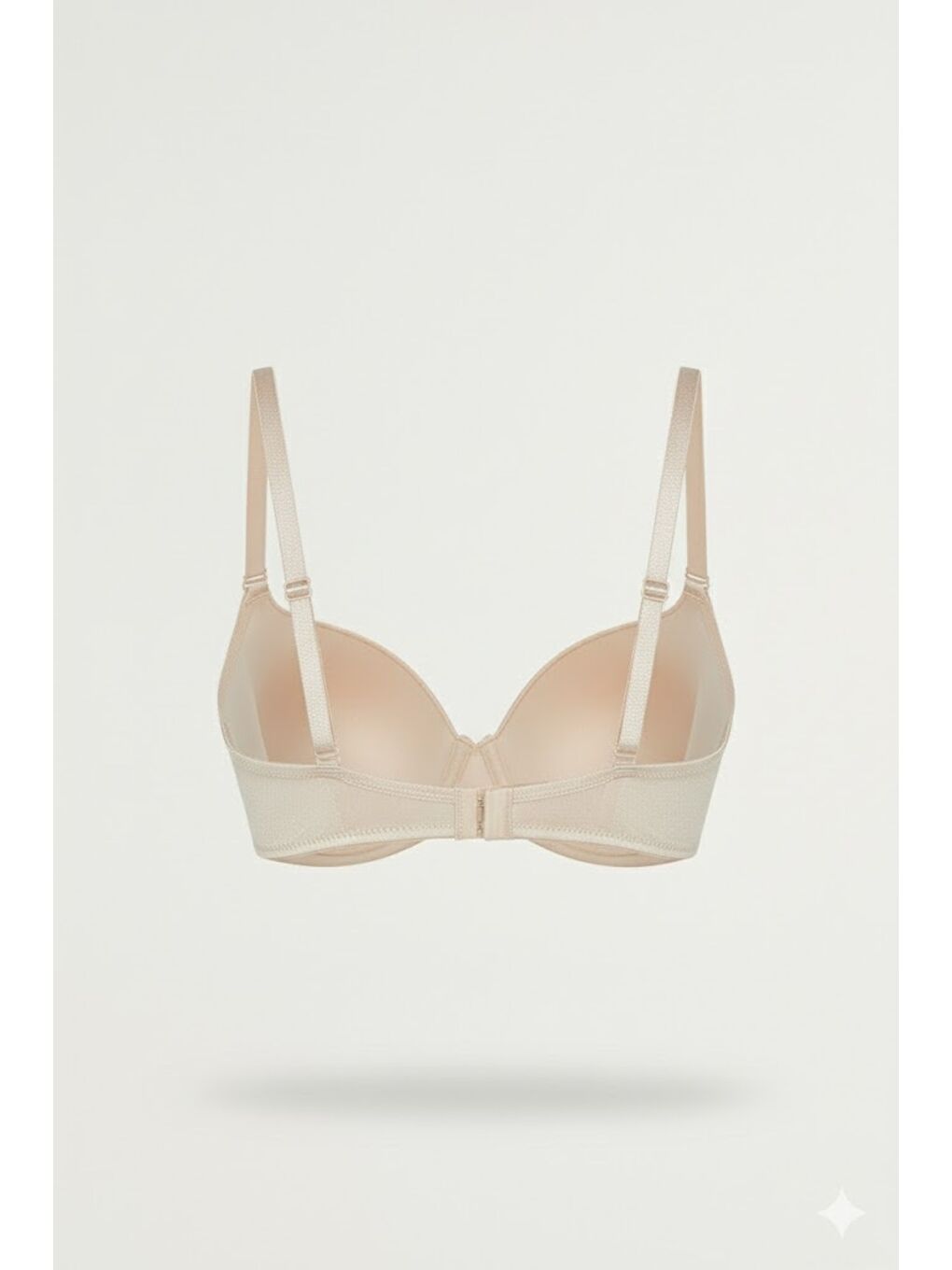 Bej Kulaklı Desteksiz Sütyen C17010 Ten-1
