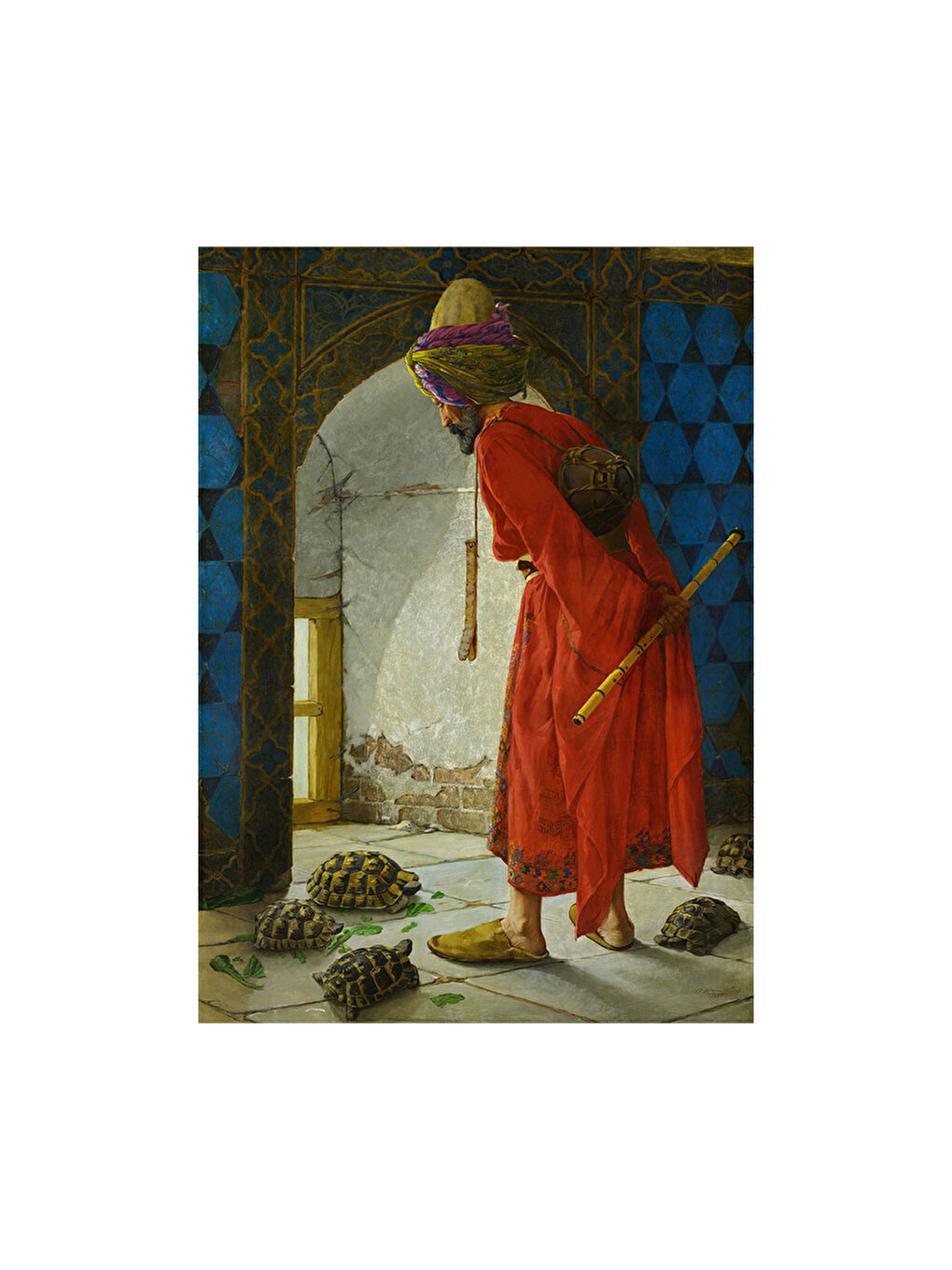 1000 Parça Puzzle The Tortoise Trainer (Kaplumbağa Terbiyecisi)-2