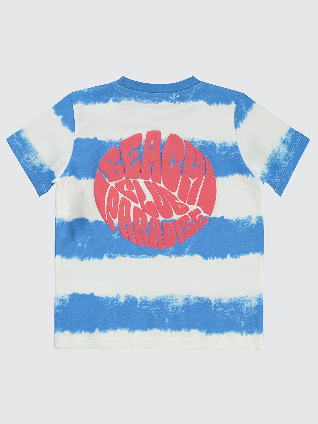 Boys Surf Wave Baskılı 2-5 Yaş Tişört - Mavi 5-6 Yaş-1