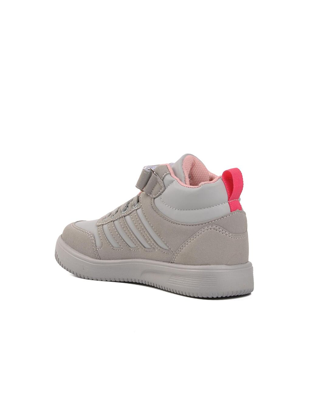 Walkway Bebek Mavisi Yıkamalı Buz-Pudra Unisex Cırtlı Çocuk Hi Sneaker Mely Hi-F - 3