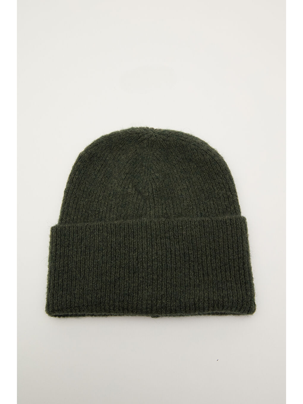 Fitilli Örgü Bere Koyu Yeşil-3