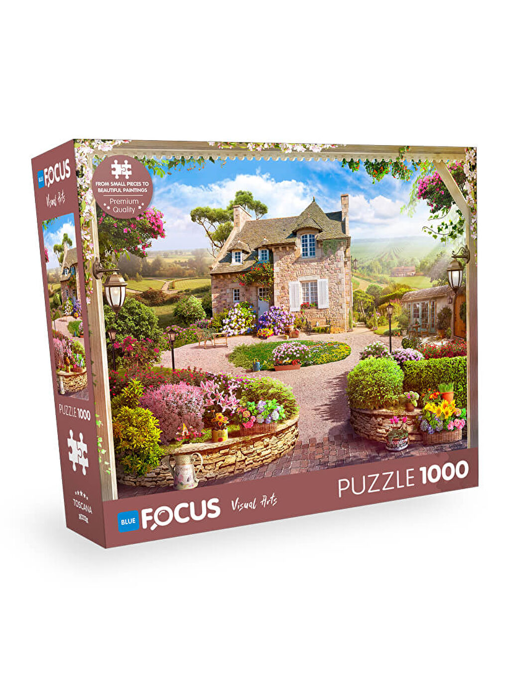 1000 Parça Puzzle Toscana-1