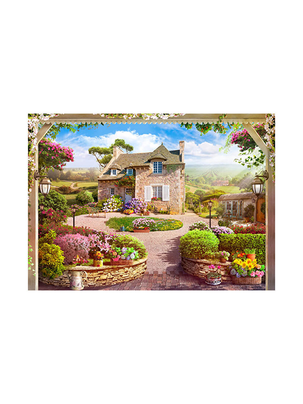 1000 Parça Puzzle Toscana-2