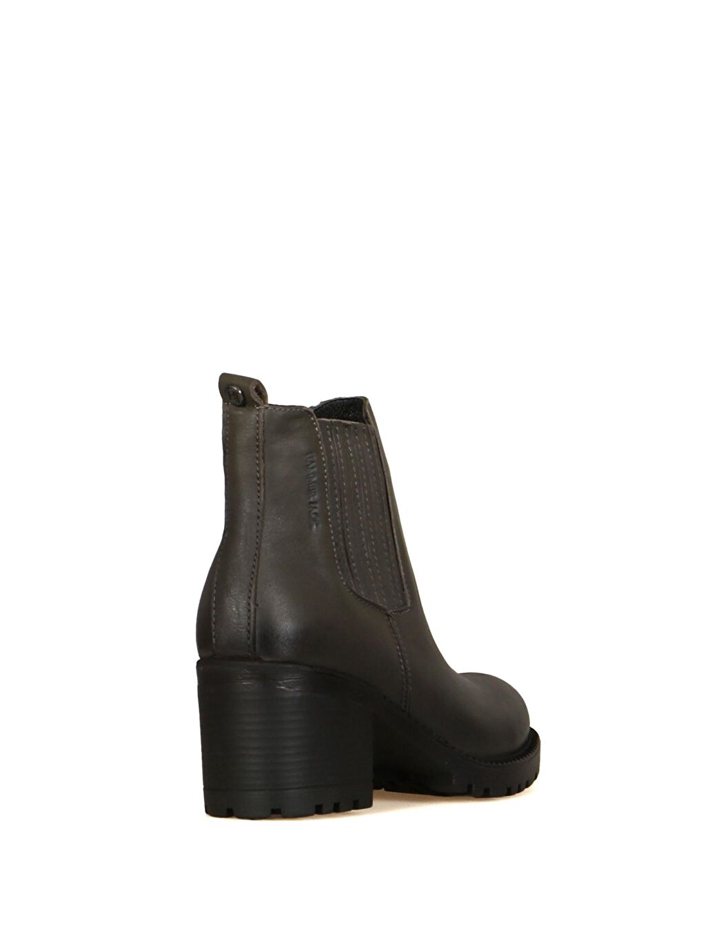 Hakiki Deri Gri Nıce Kadın Bot-2