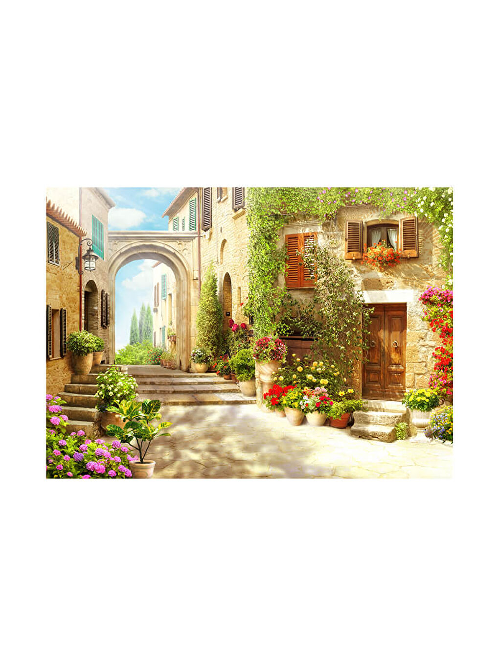 1000 Parça Puzzle Old Street (Eski Sokak)-2