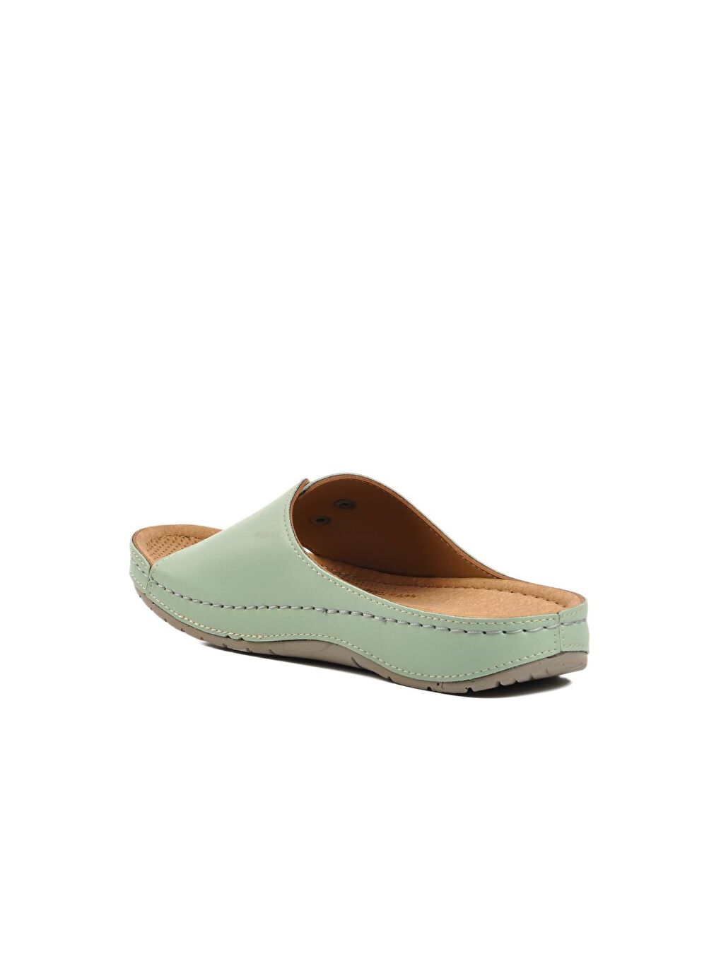 Turkuaz Kavala Su Yeşili Kadın Terlik-3