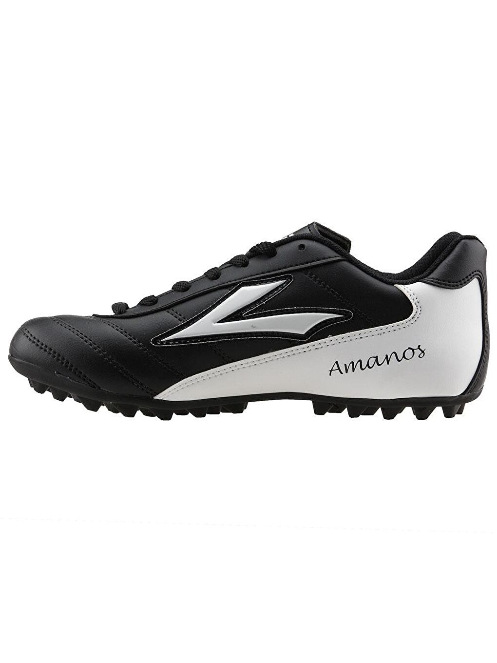 Siyah Amanos Erkek Halısaha Futbol Ayakkabısı