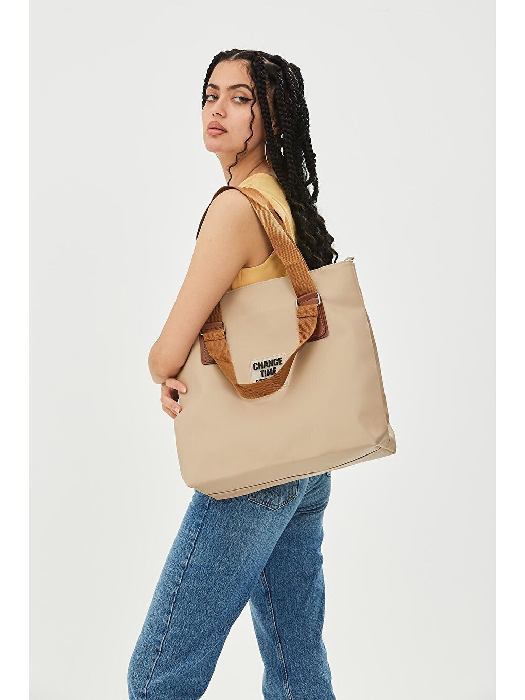 Bej-Taba Change Kadın Çanta-2