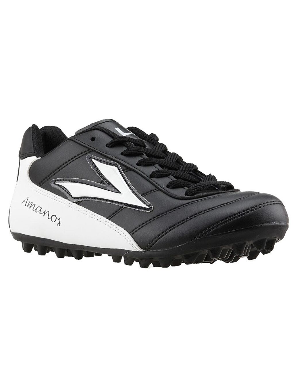 Siyah Amanos Erkek Halısaha Futbol Ayakkabısı-1