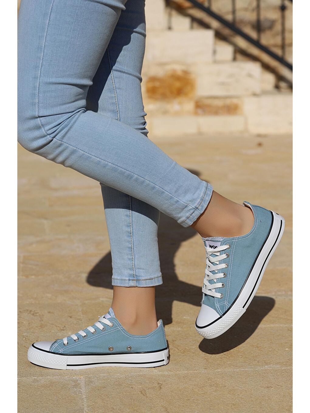 Mavi 2250 Günlük Keten Kadın Spor Ayakkabı-1