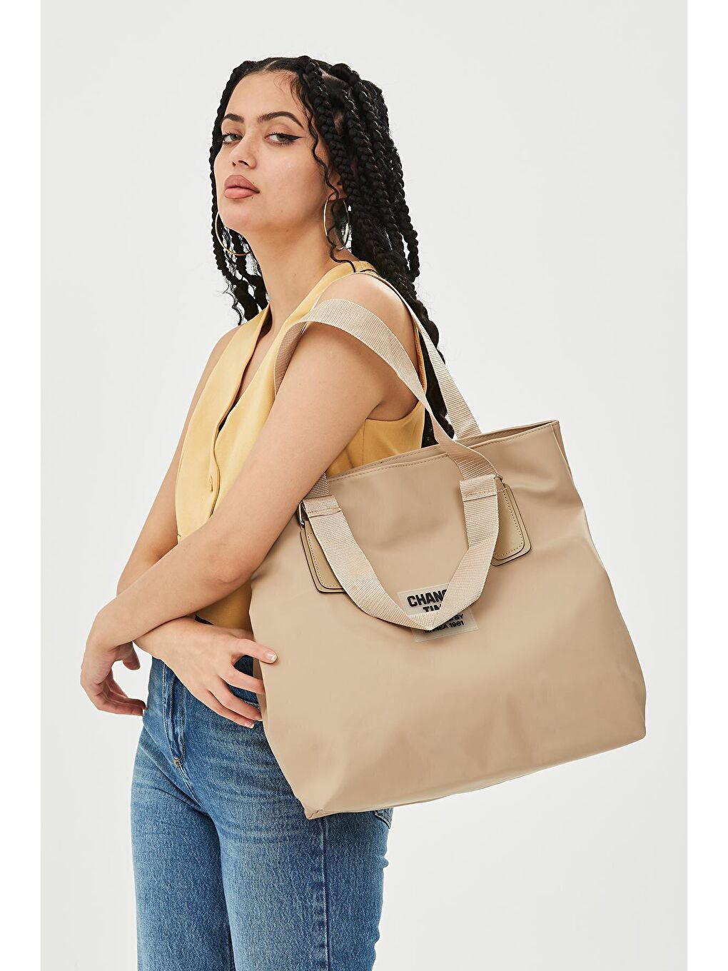 Bej Change Kadın Çanta-2