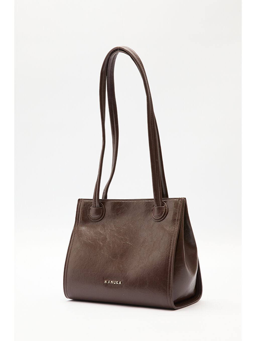 Kahverengi Ryuna Tote Çanta Acı Kahve-4