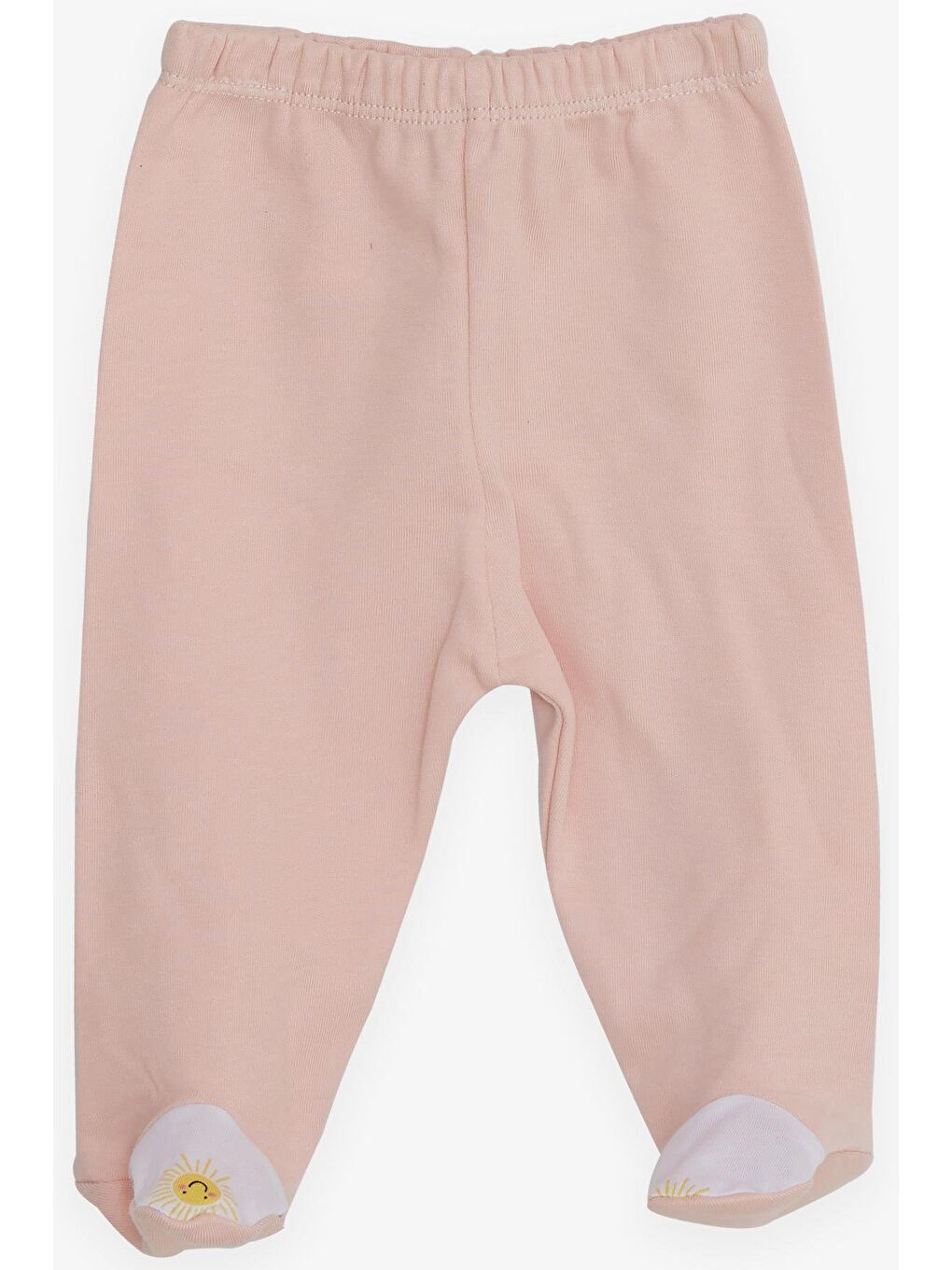 Kız Bebek Hastane Çıkışı 5 li Sevimli Güneş Desenli Beyaz (0-3 Ay)-3