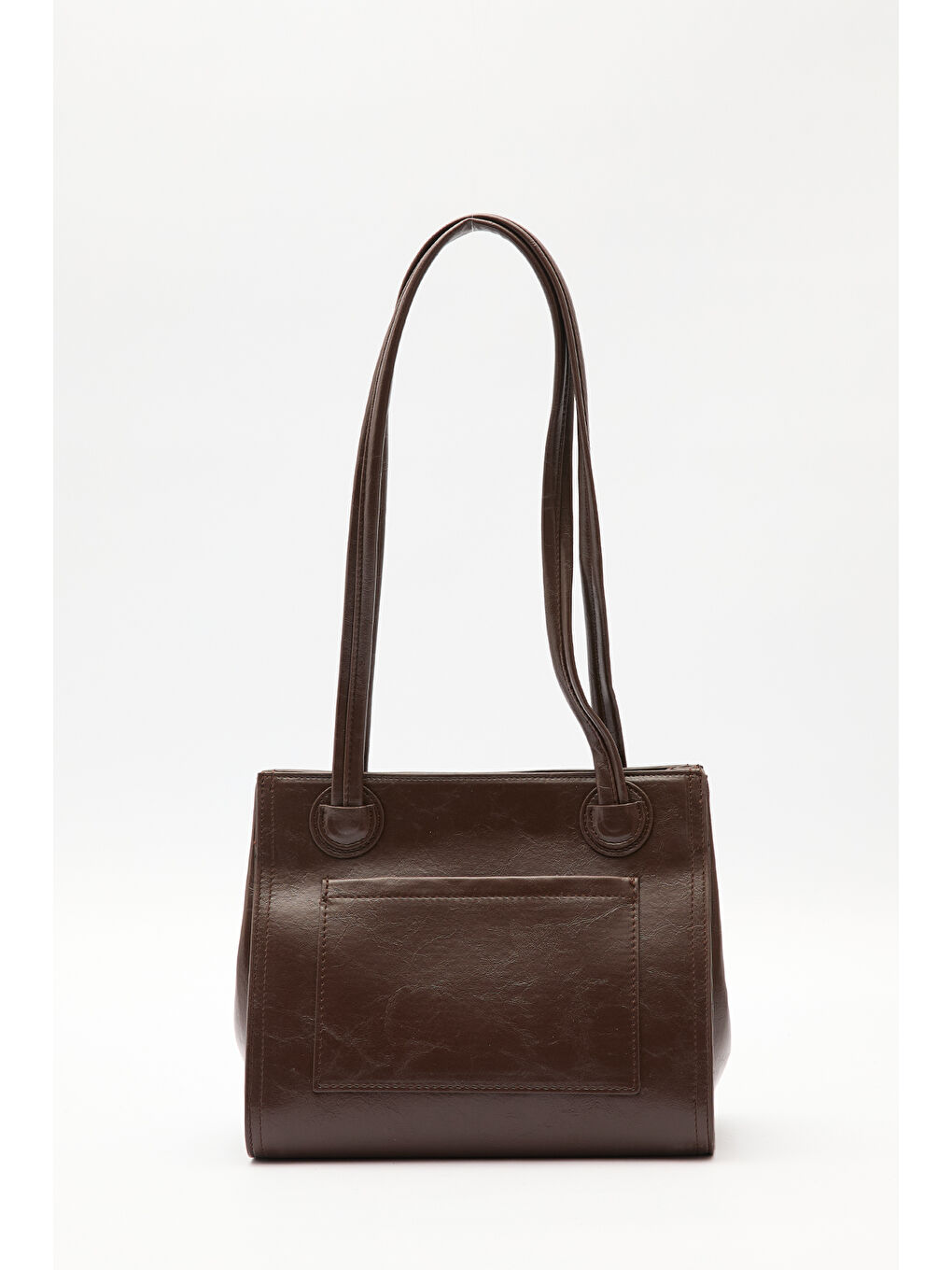 Kahverengi Ryuna Tote Çanta Acı Kahve-6