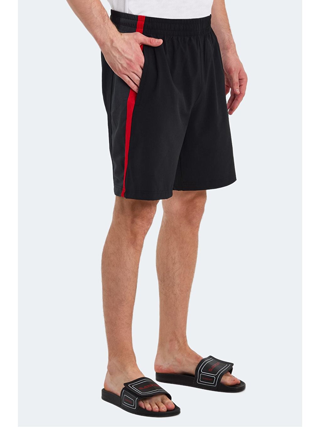 RANDY Erkek Şort Siyah-2