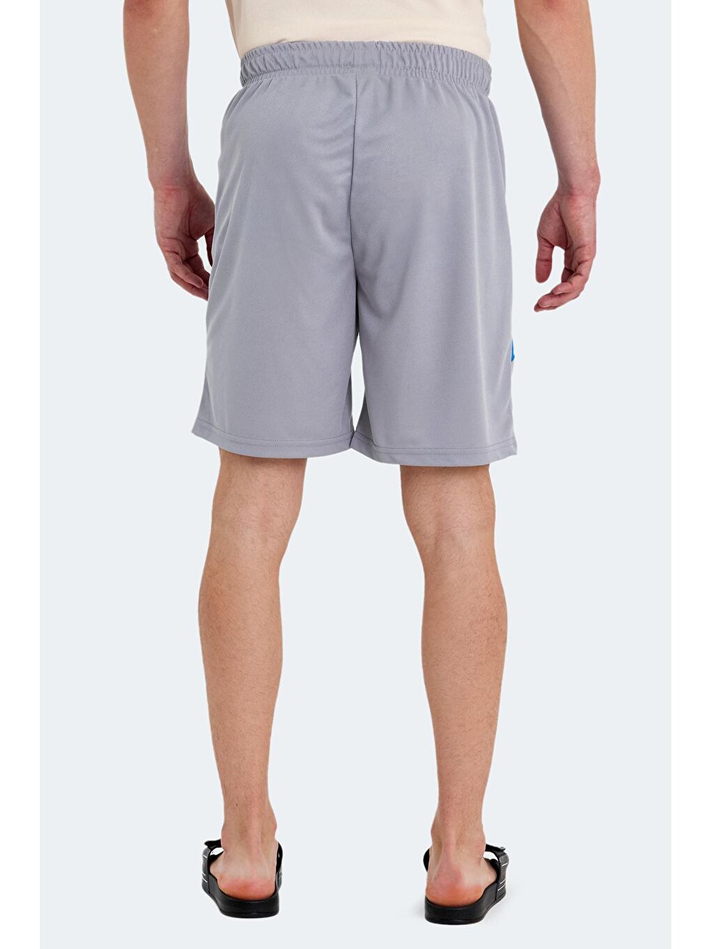 RAKESH Erkek Şort Gri-1