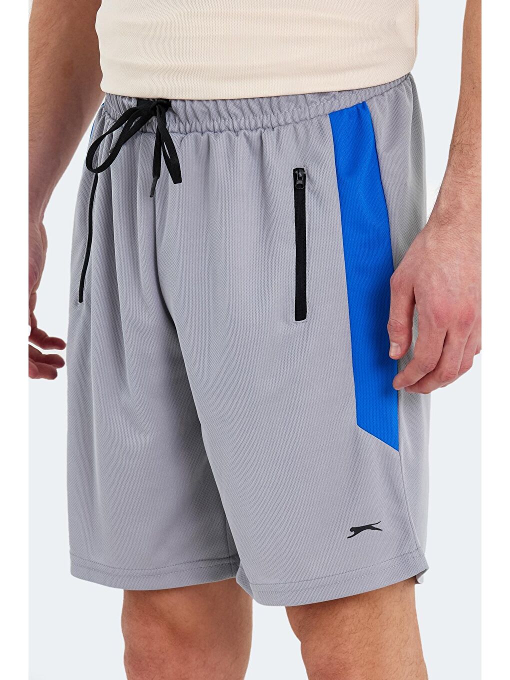 RAKESH Erkek Şort Gri-2