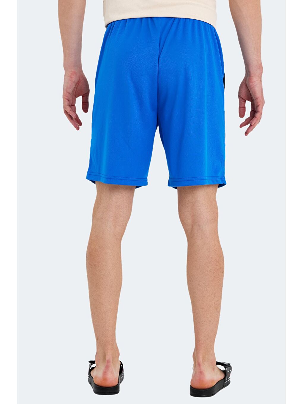 RAKESH Erkek Şort Saks Mavi-1