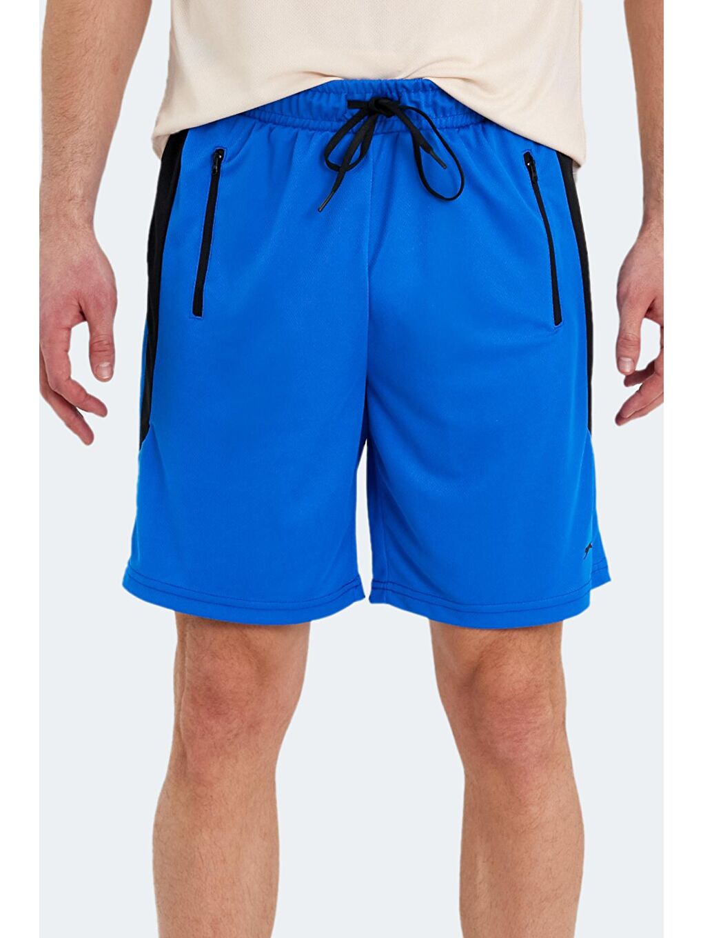 RAKESH Erkek Şort Saks Mavi-3