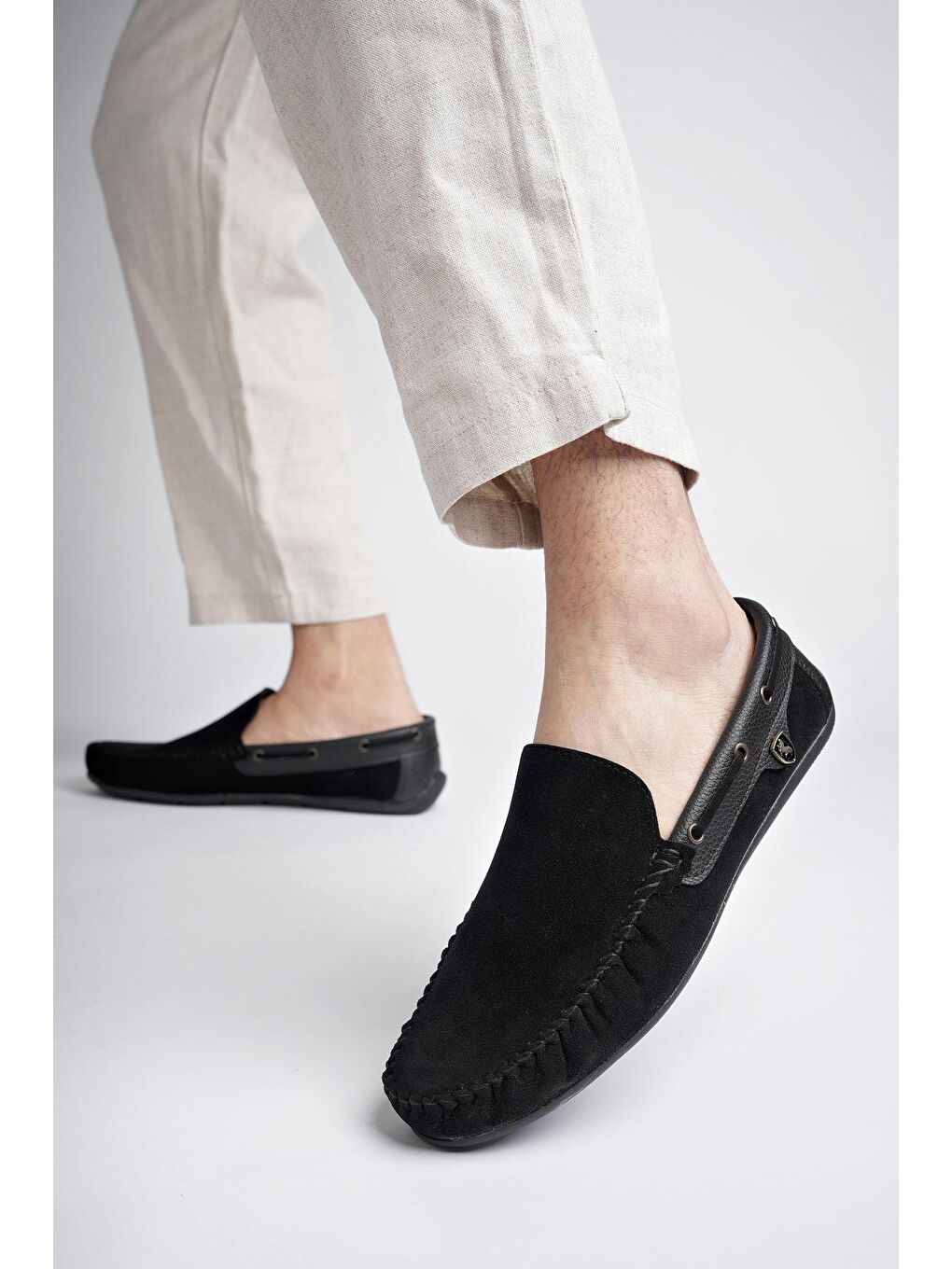 Siyah Jack Erkek Ortopedik Günlük Ayakkabı-3