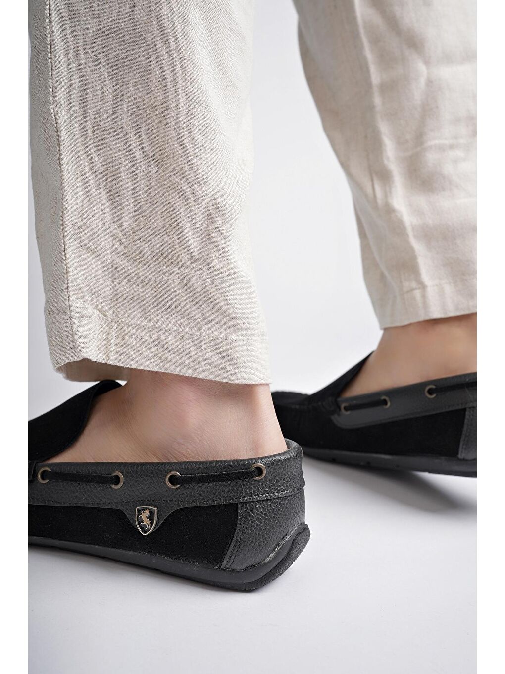 Siyah Jack Erkek Ortopedik Günlük Ayakkabı-7