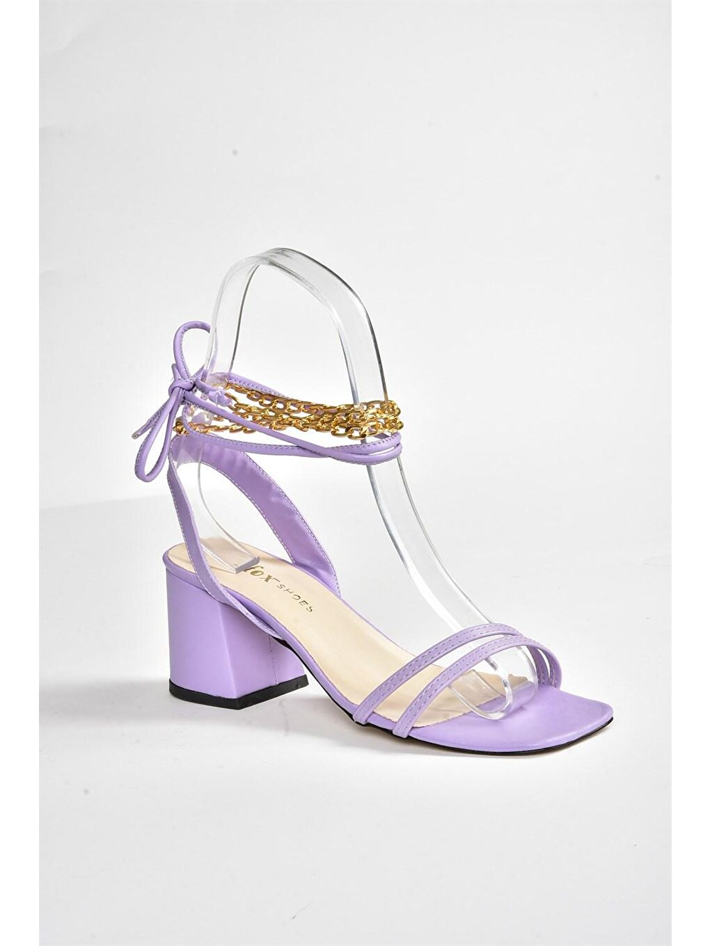 M3695412 Lila Kadın Topuklu Ayakkabı-7