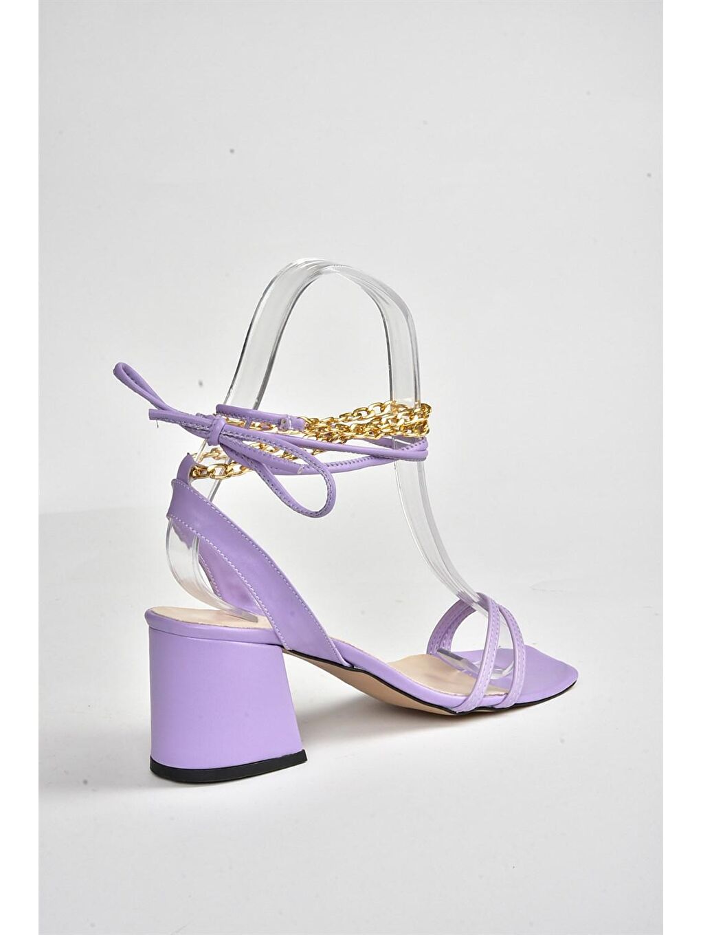 M3695412 Lila Kadın Topuklu Ayakkabı-8