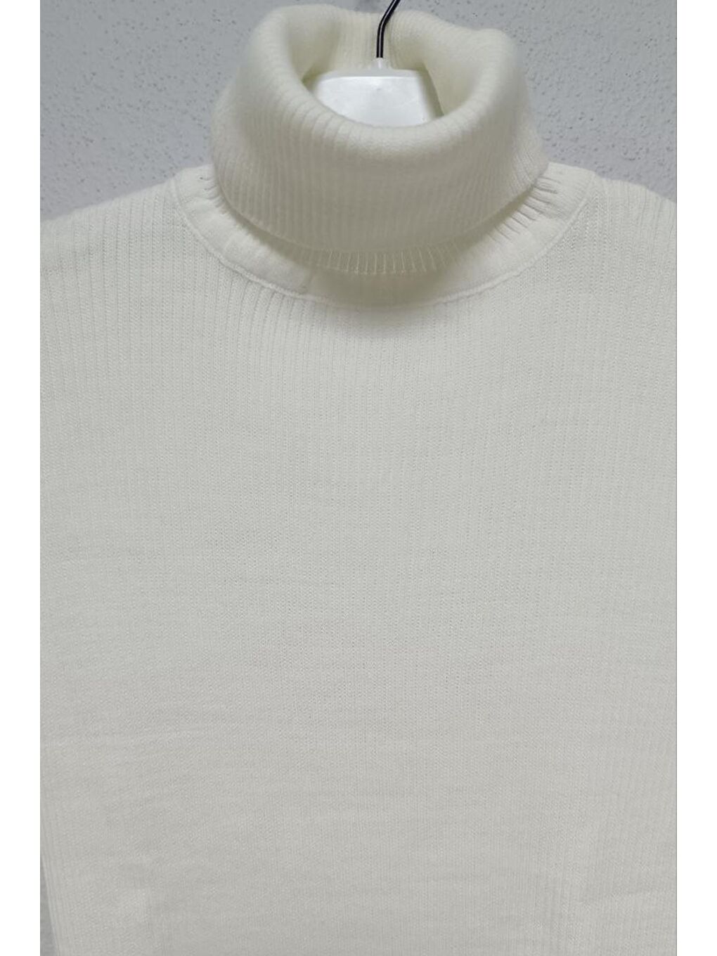 Kadın Ekru Balıkçı Yaka Fitilli Slim Elbise