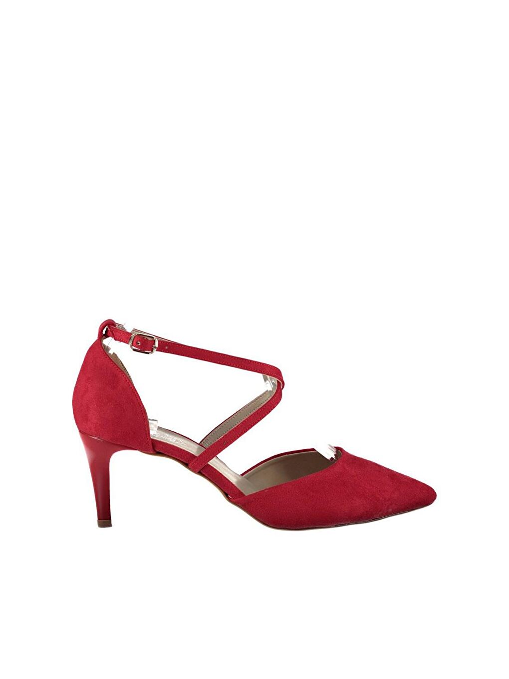 Kırmızı Kadın Topuklu Ayakkabı D654054802-3