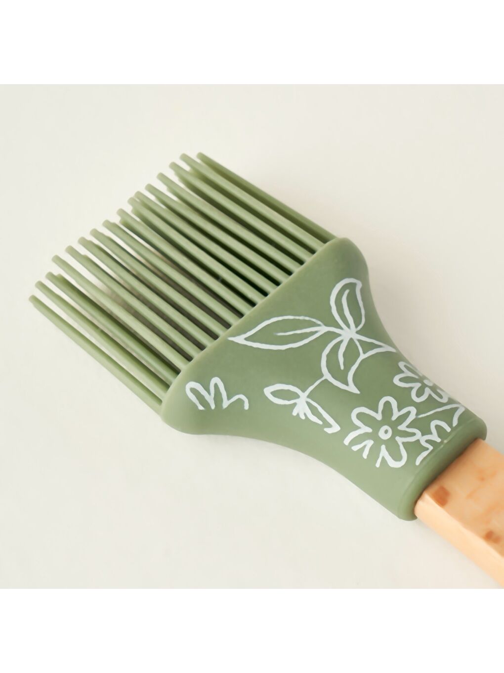 Floral 2'li Silikon Hazırlık Seti Haki-2