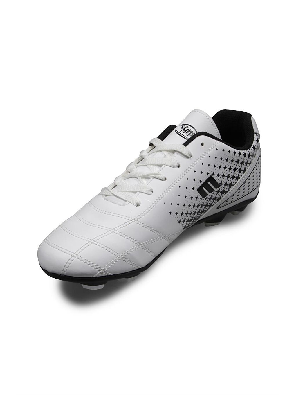 Erkek Beyaz Siyah Krampon Ayakkabı-1