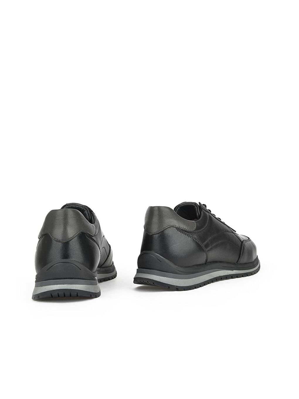 Erkek Hakiki Deri Sneaker 1331002Z415 Siyah-2