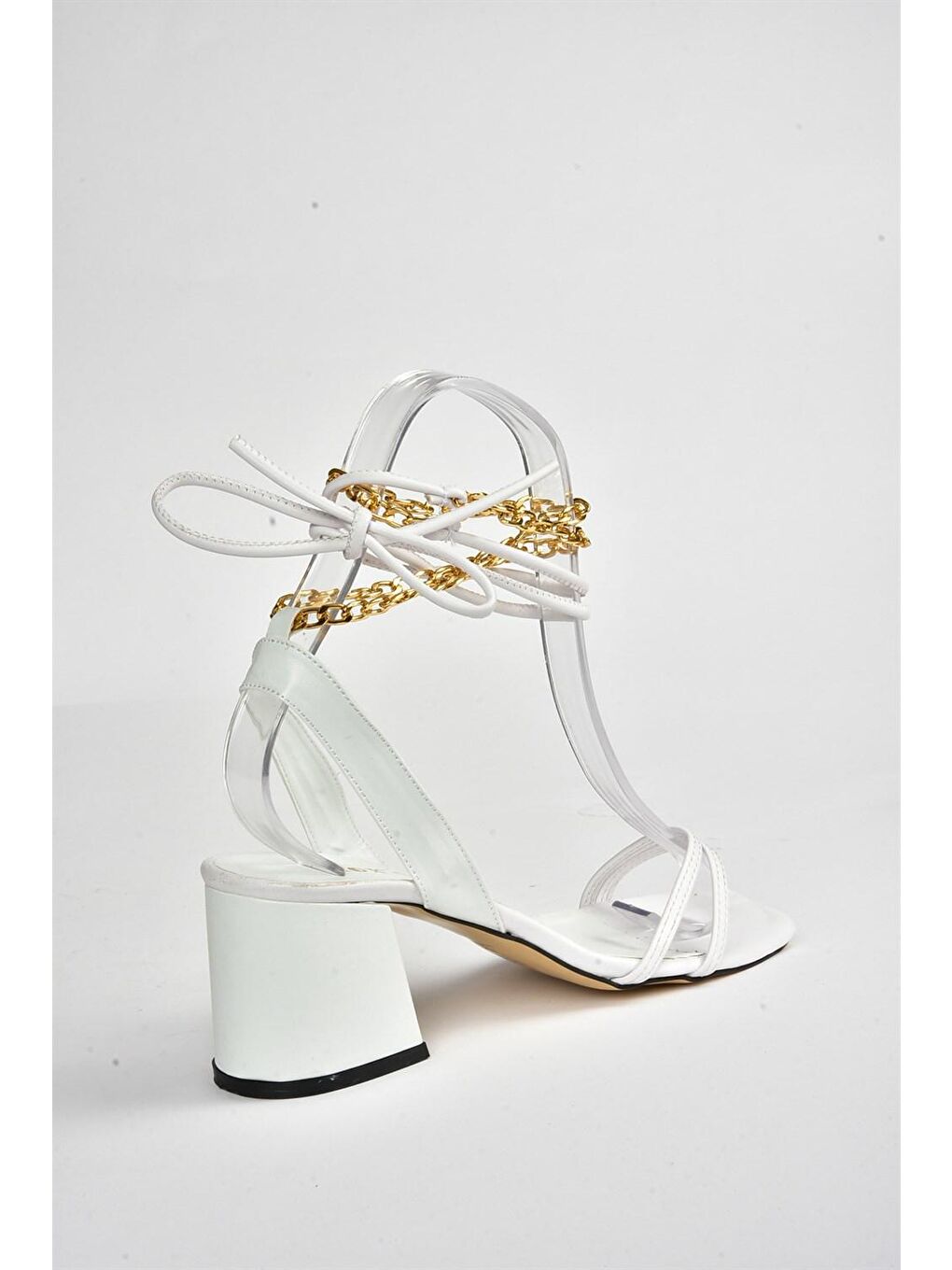 M3695412 Beyaz Kadın Topuklu Ayakkabı-7