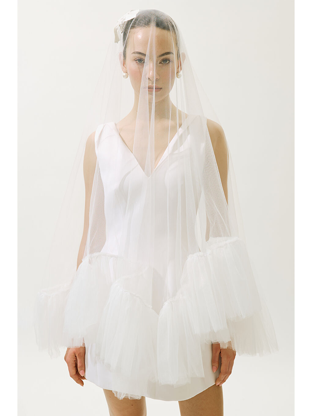 Olıvıa Abiye Elbise Ekru-2