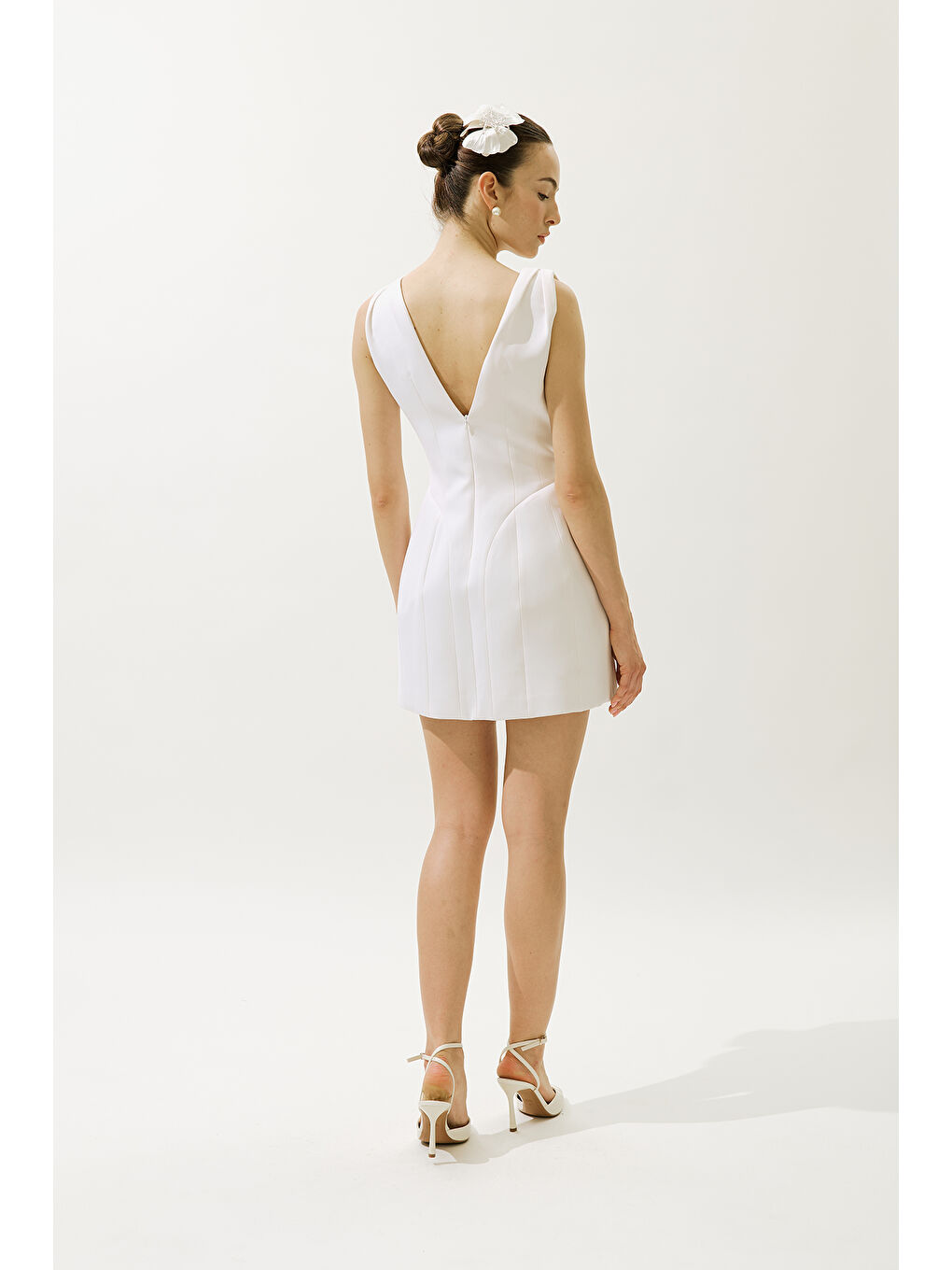 Olıvıa Abiye Elbise Ekru-6