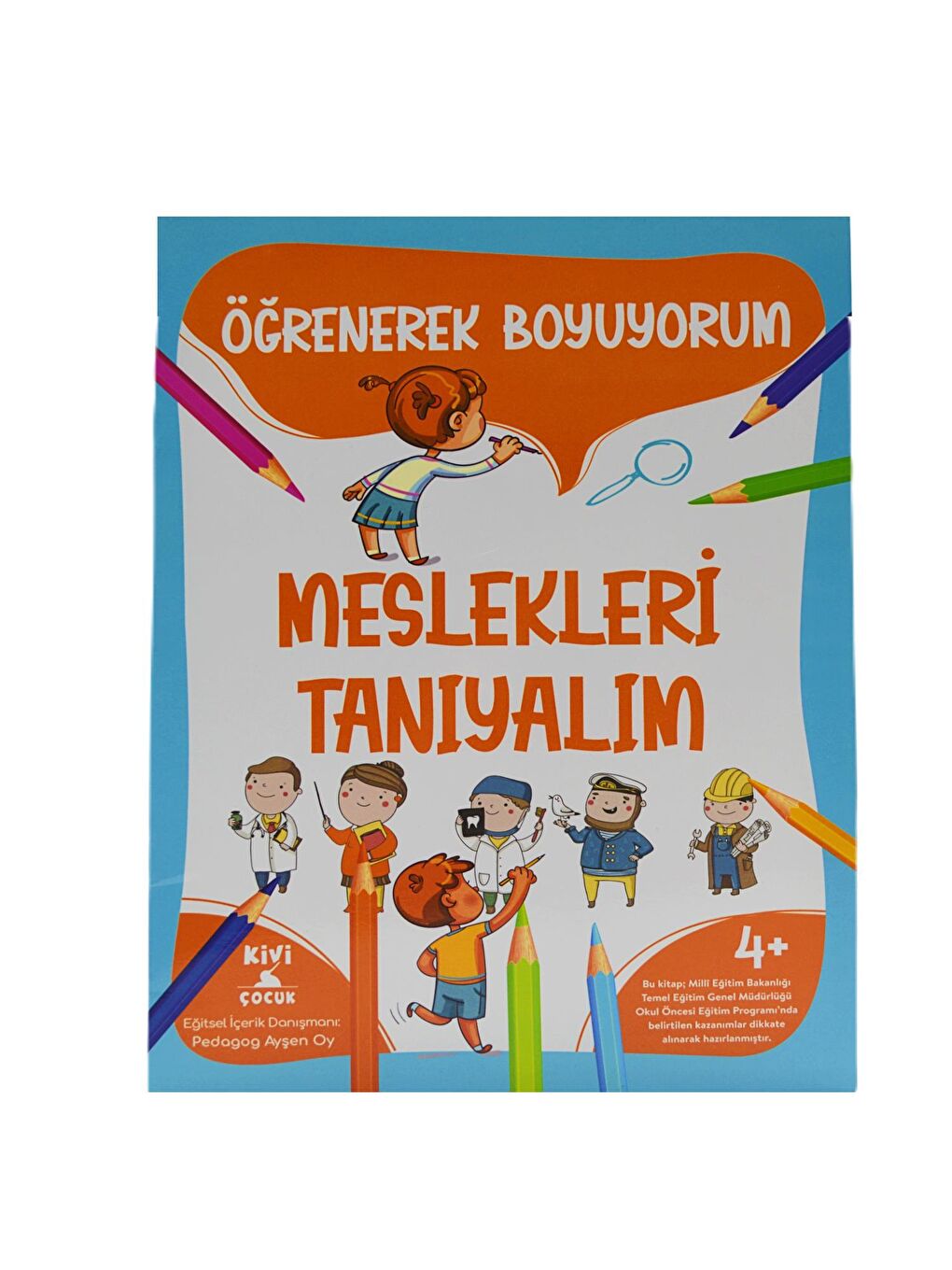 Kivi Çocuk Karışık Asorti 4+ Yaş Öğrenerek Boyuyorum Meslekleri Tanıyalım KTP - 2