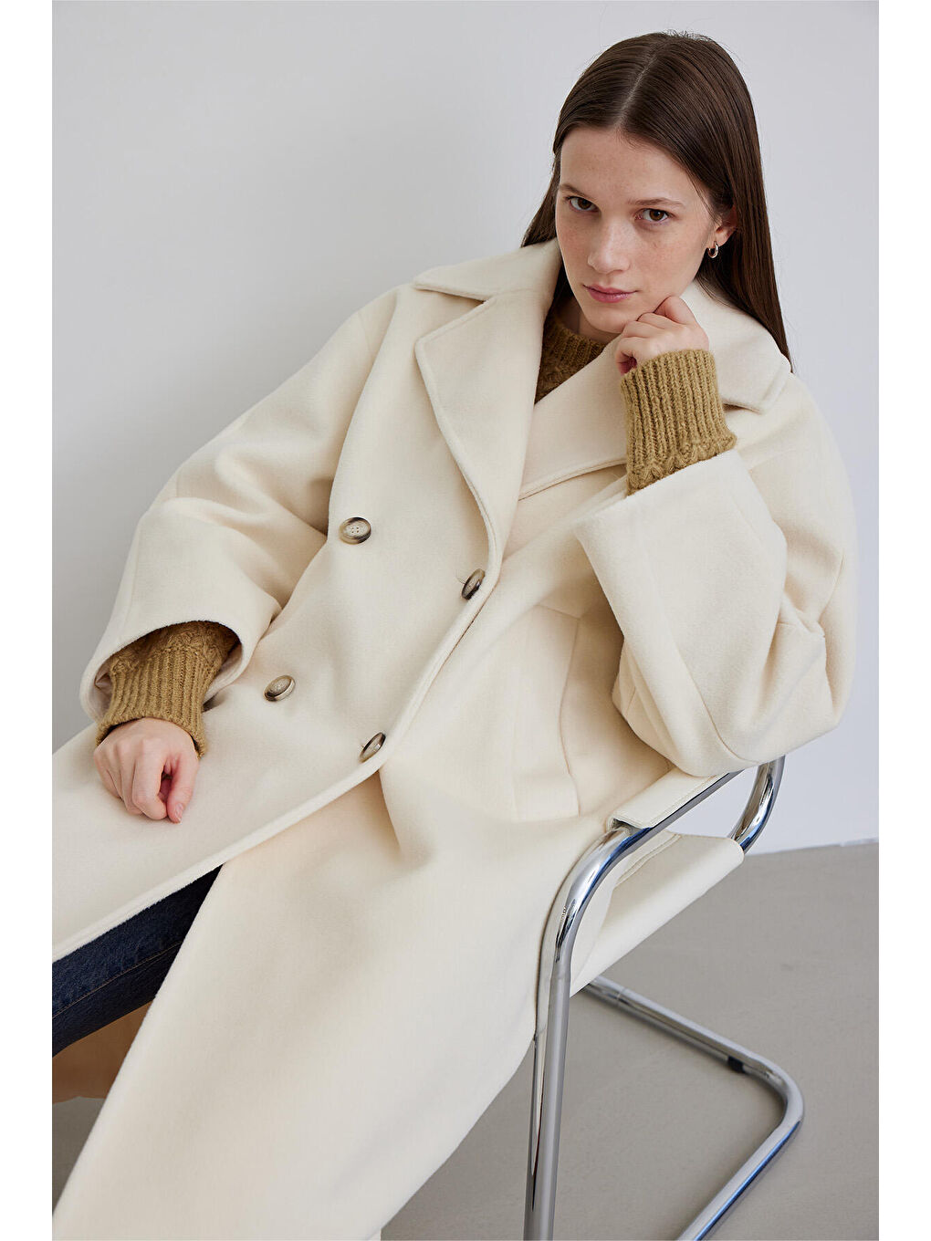 Alexa Premium Kruvaze Kaban Ekru-2