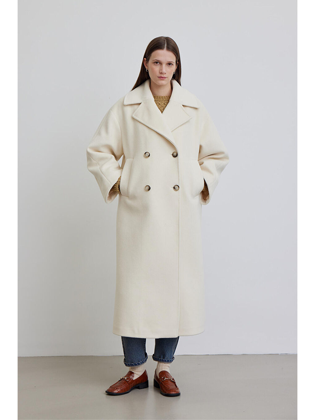 Alexa Premium Kruvaze Kaban Ekru-3