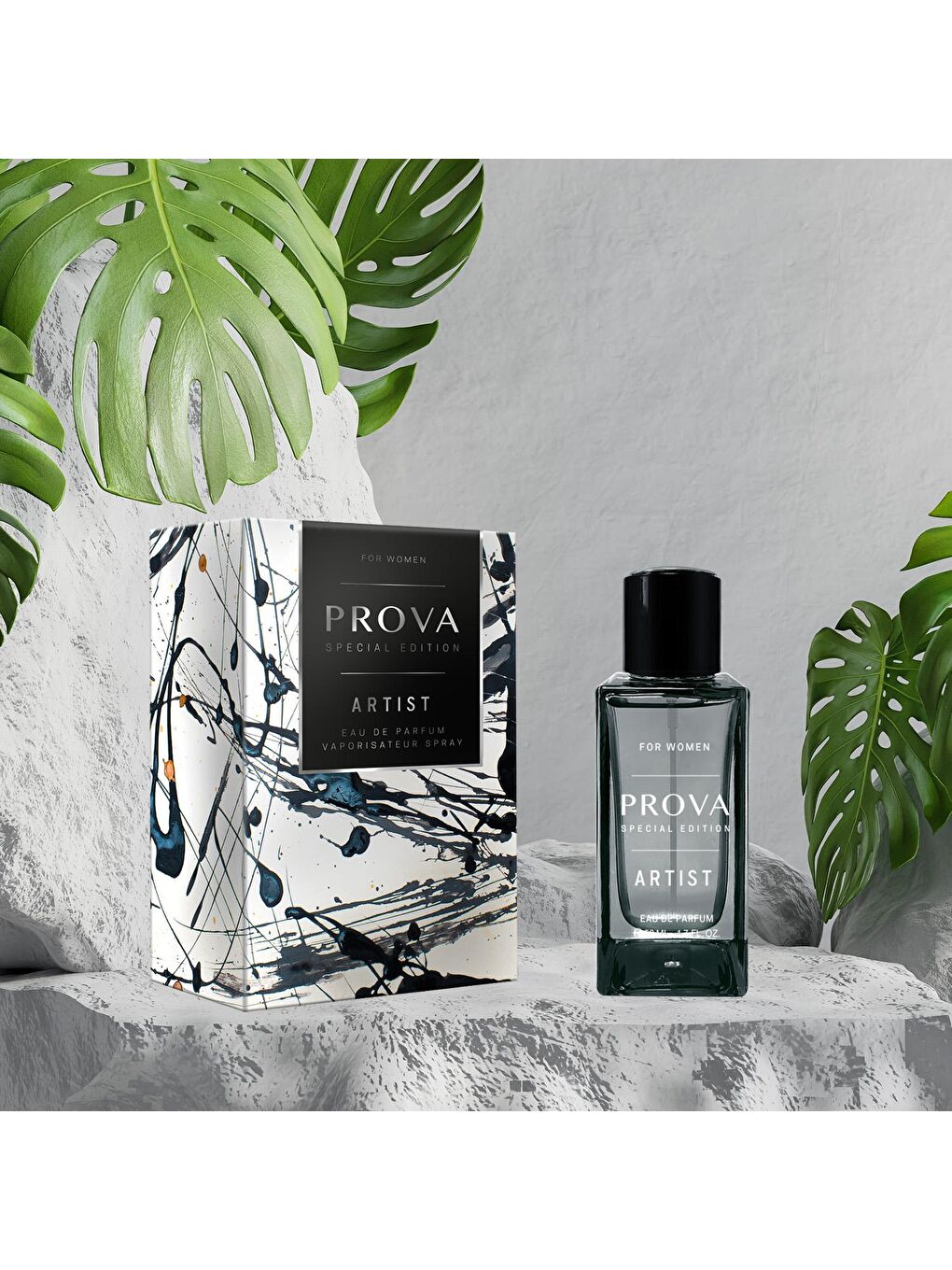 Prova Karışık Special Edition Marble 50 ml  EDP Erkek ve  Artist 50 ml  EDP Kadın Parfüm Seti 2 x 50 ml - 4