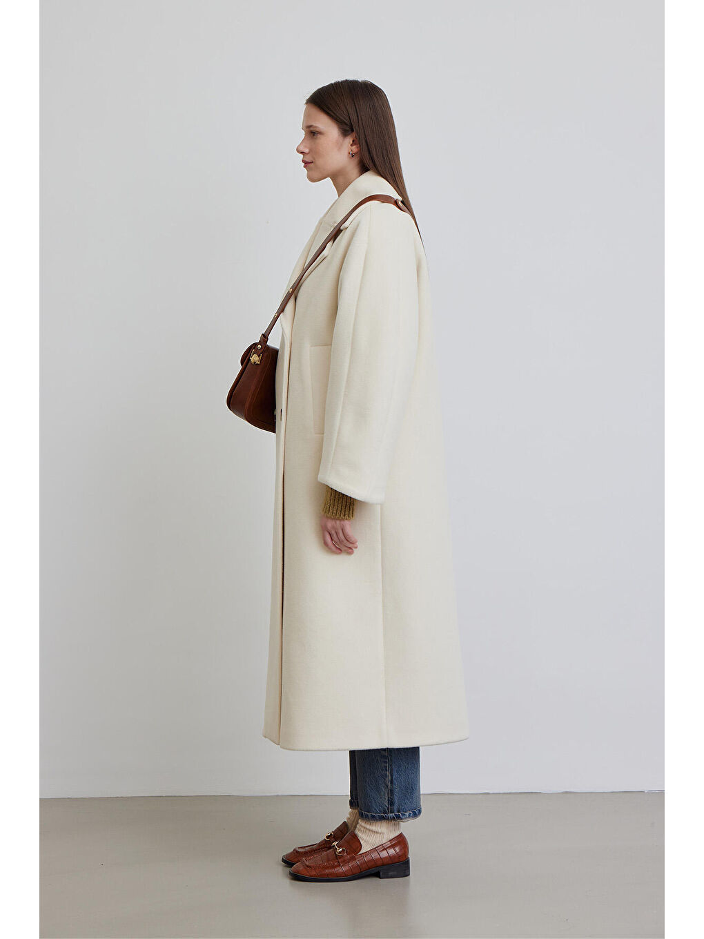 Alexa Premium Kruvaze Kaban Ekru-6