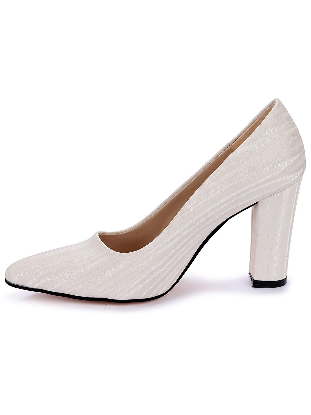 Beyaz 602.1110 Kadın 9 Cm Topuklu Ayakkabı Stiletto-4