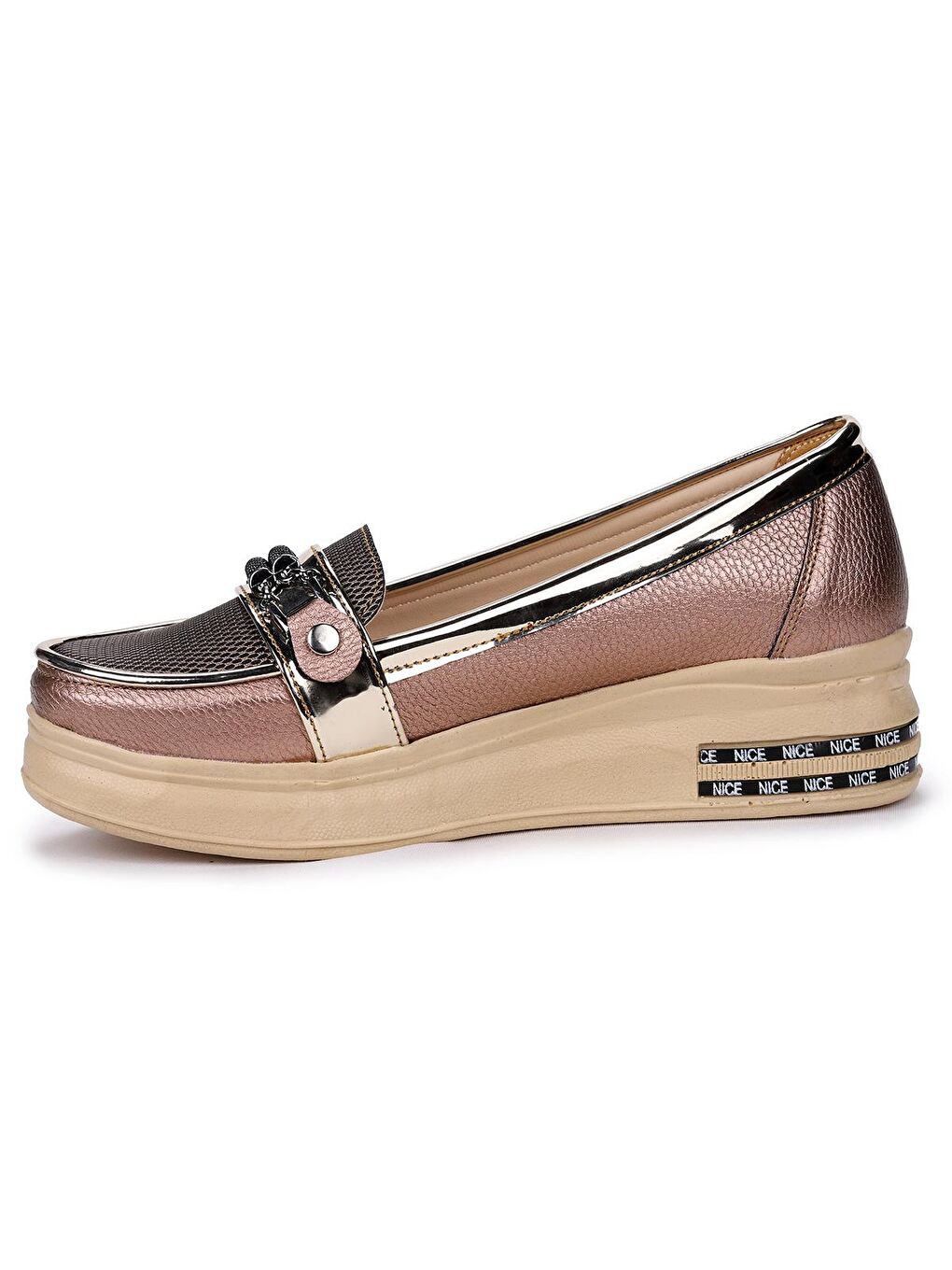 Kahverengi Kadın Günlük Babet Ayakkabı Cns 3102-4