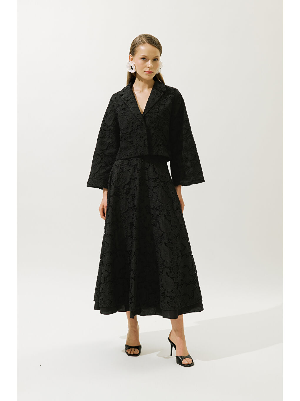 Lımıted Edıtıon Dantel Etek Siyah