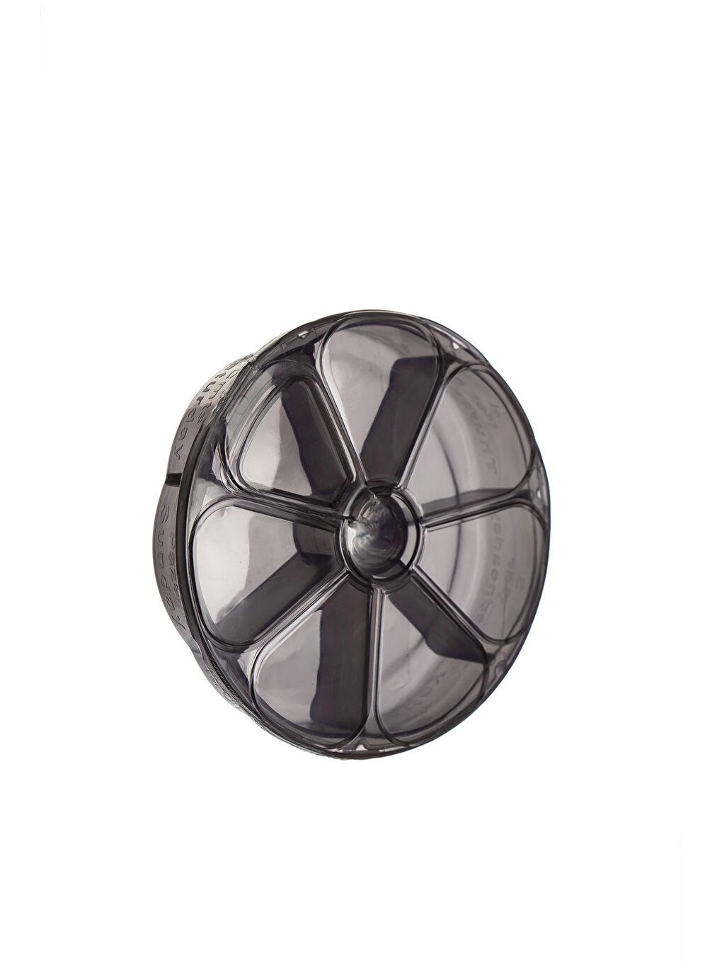 Renksiz L-00434 Haftalık İlaç Saklama Kutusu - 7 Bölmeli Kapaklı İlaç Hap Tablet Saklama Kabı-2