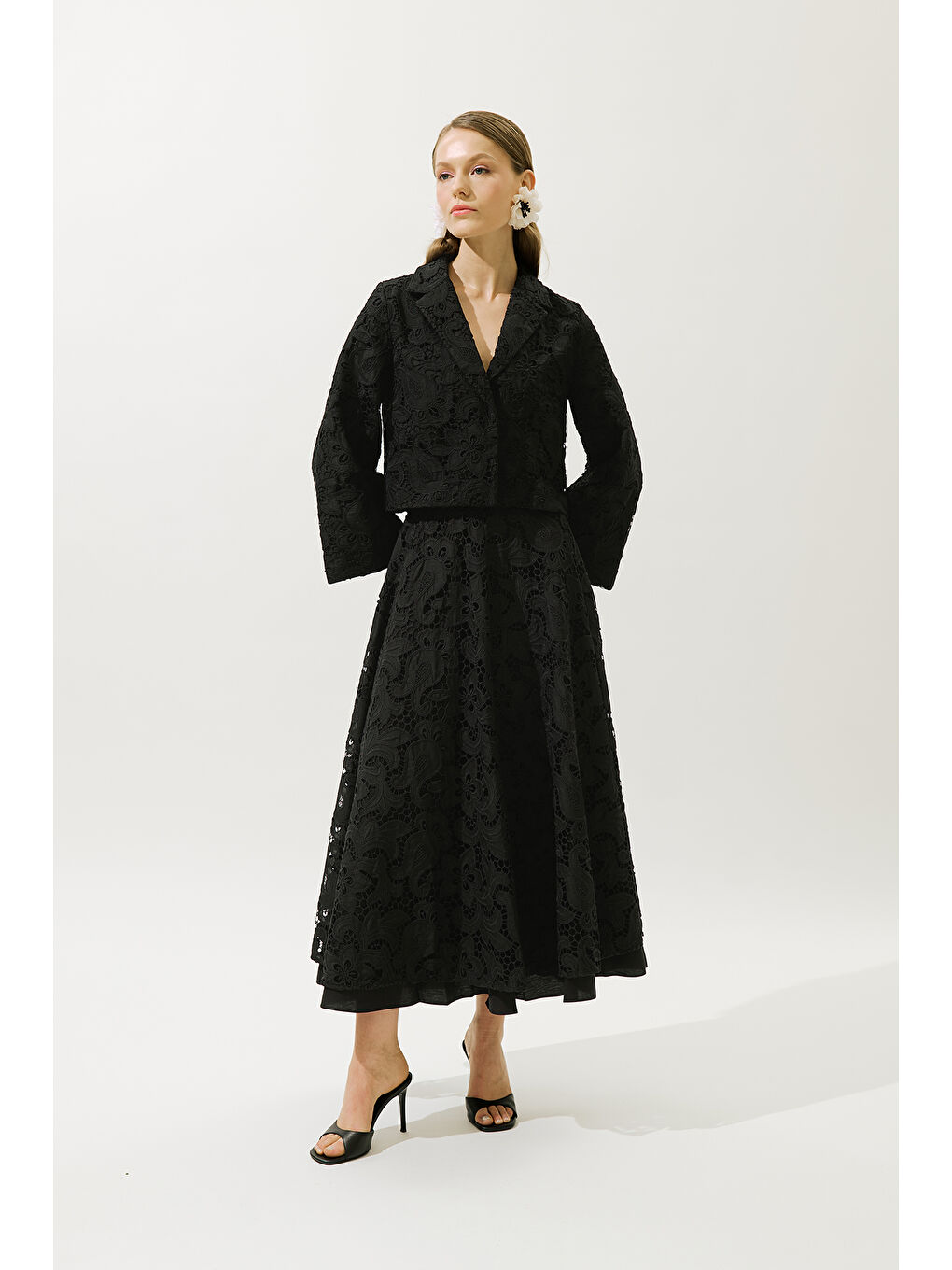 Lımıted Edıtıon Dantel Etek Siyah-1