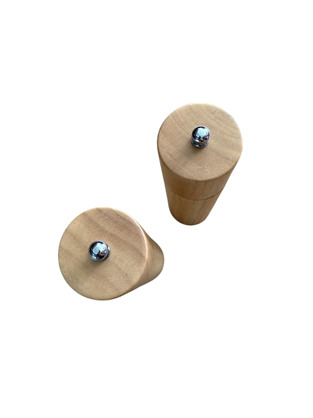 Kahverengi Bambu Ahşap Gövdeli Baharat Öğütücüsü 21 cm2 Adet378-2