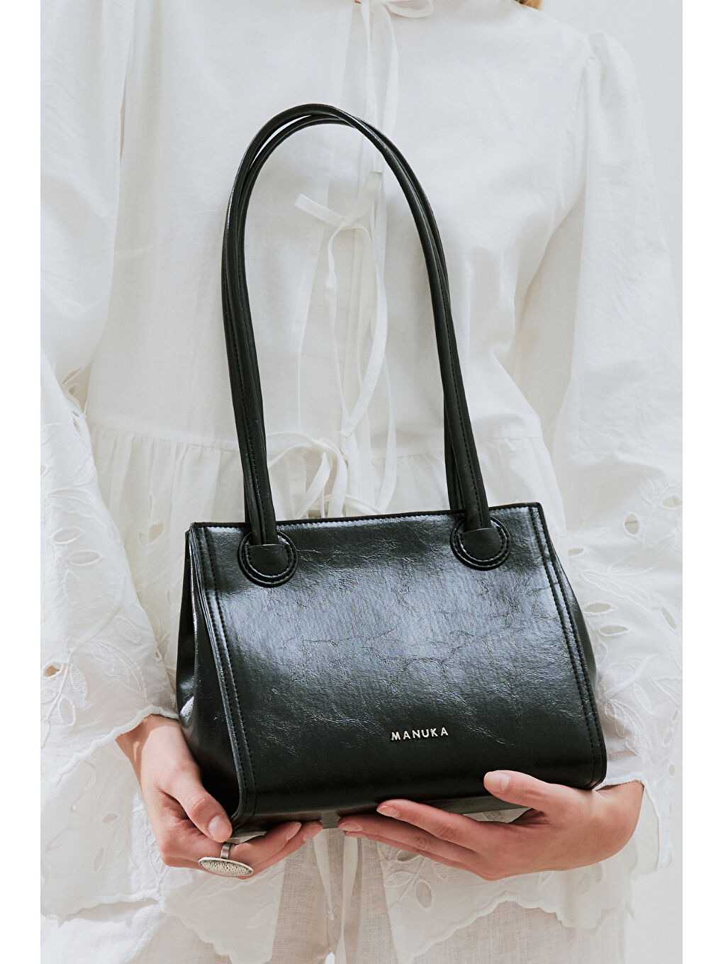 Ryuna Tote Çanta Siyah-1