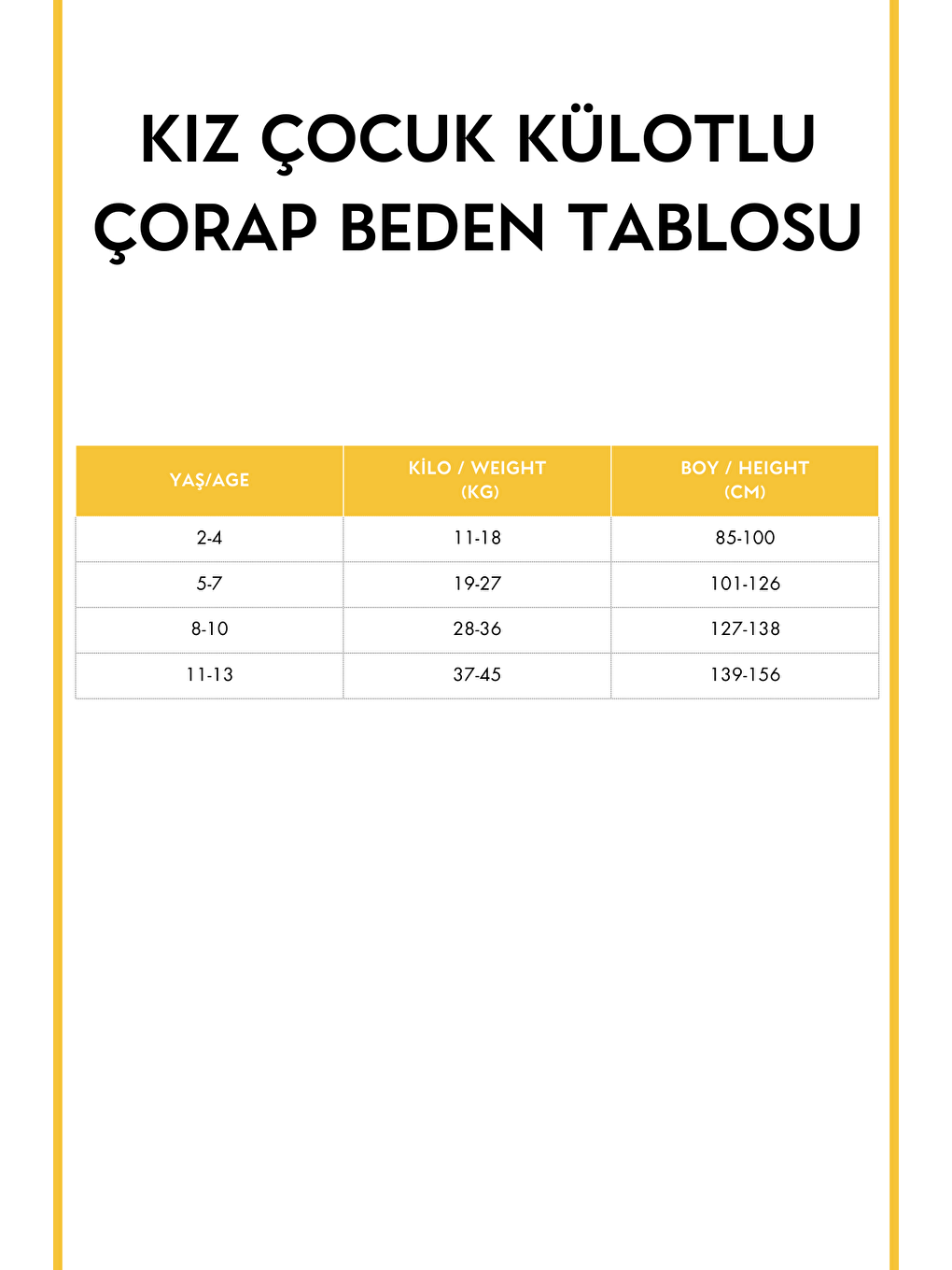 40 Denye Çocuk Opak Külotlu Çorap Beyaz-1