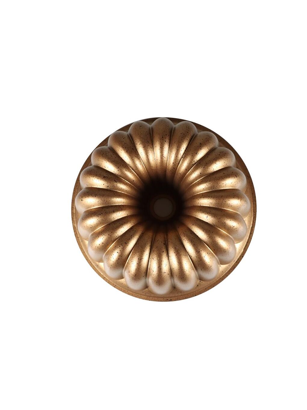 Serenk Kahverengi Fun Cooking Arya Alüminyum Döküm Granit Kaplama Kek Kalıbı 25 cm Sarı - 1