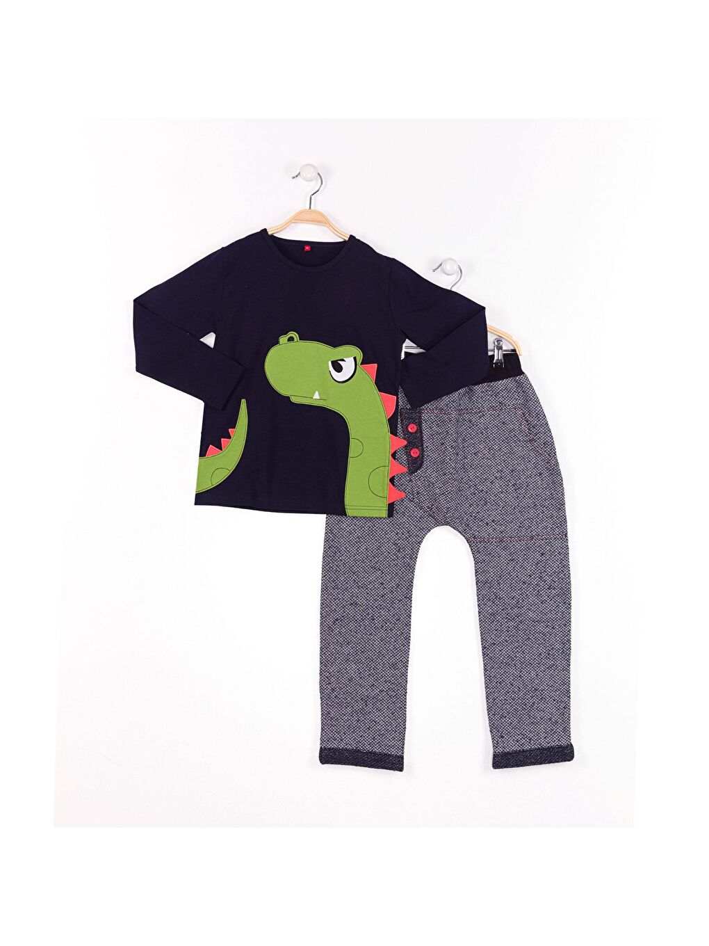 Denokids Karışık Dino Moe Baggy Takım - 2